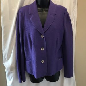Purple Geiger Jacket NWT